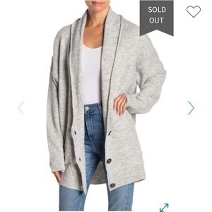Free People Eucalyptus Cardigan